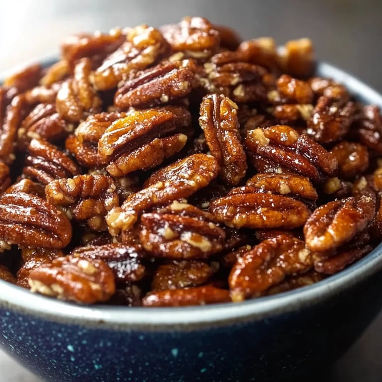 Homemade Honey Roasted Pecans