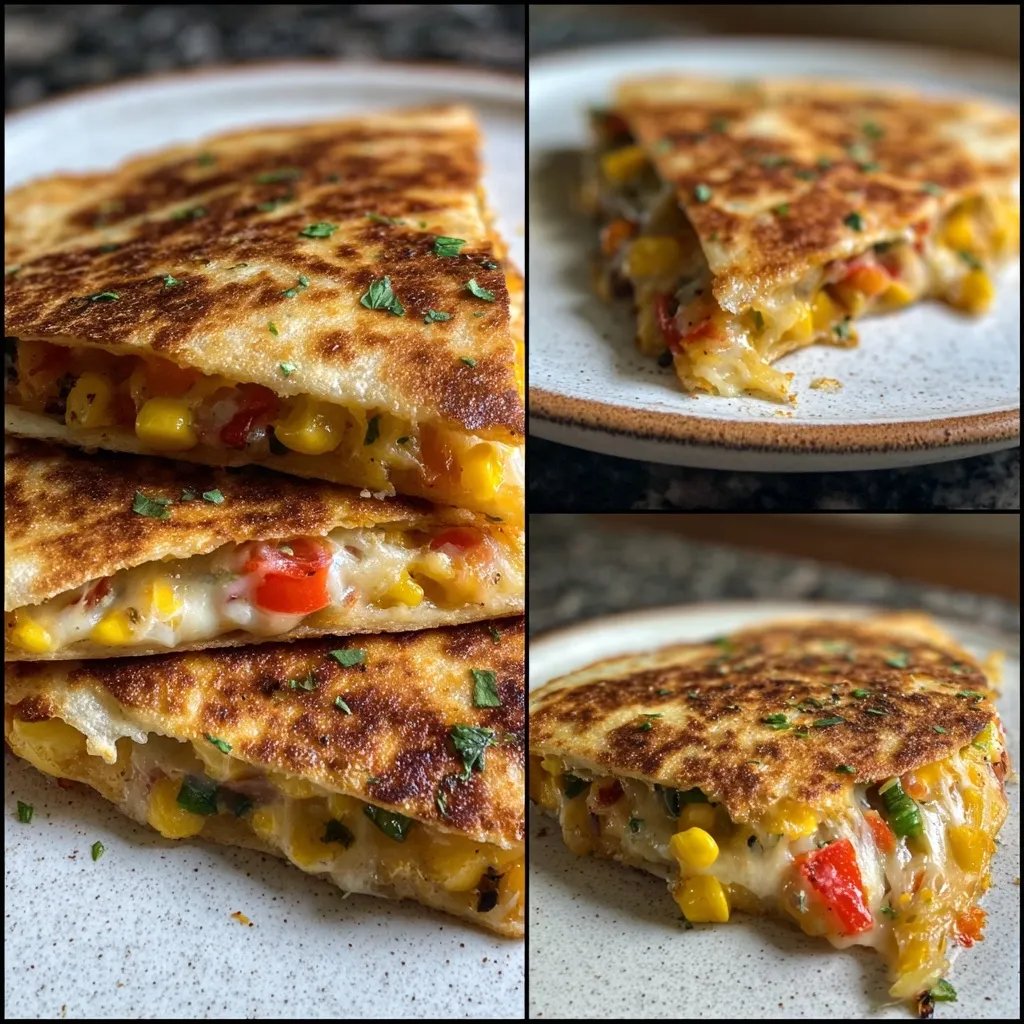 Summer Veggie Quesadillas