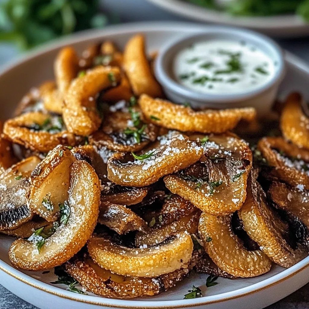 Fried Sliced Mushrooms with Ranch: An Incredible 7-Step Recipe