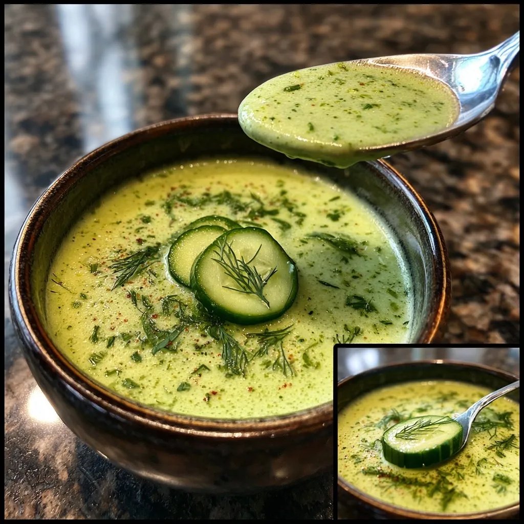 Chilled Cucumber Yogurt Soup