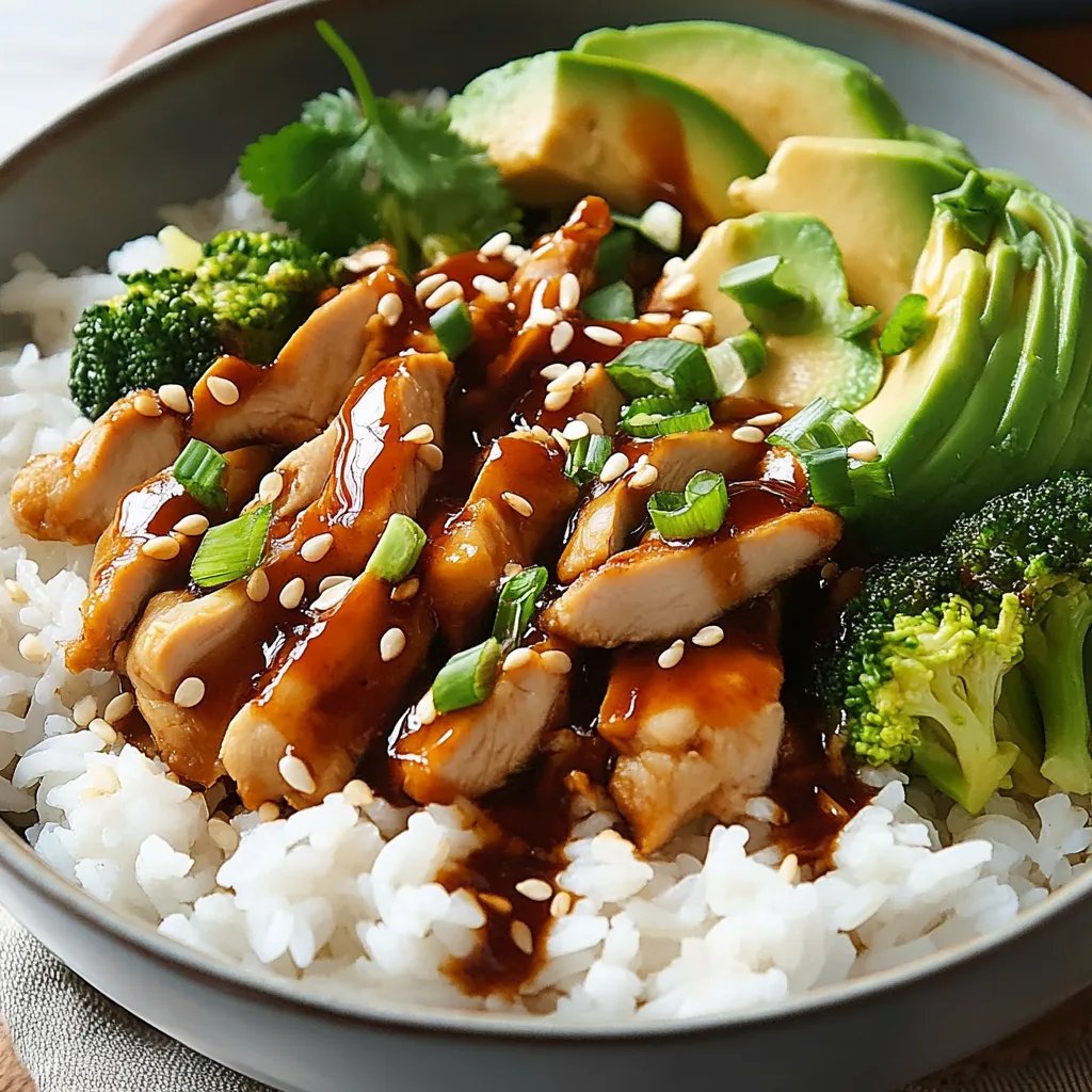 Sticky Chicken Rice Bowls: An Incredible Ultimate Recipe with 7 Flavorful Ingredients