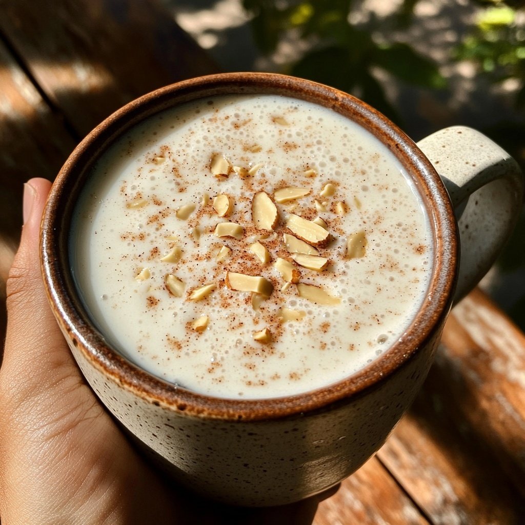 Vanilla Almond Hot Milk
