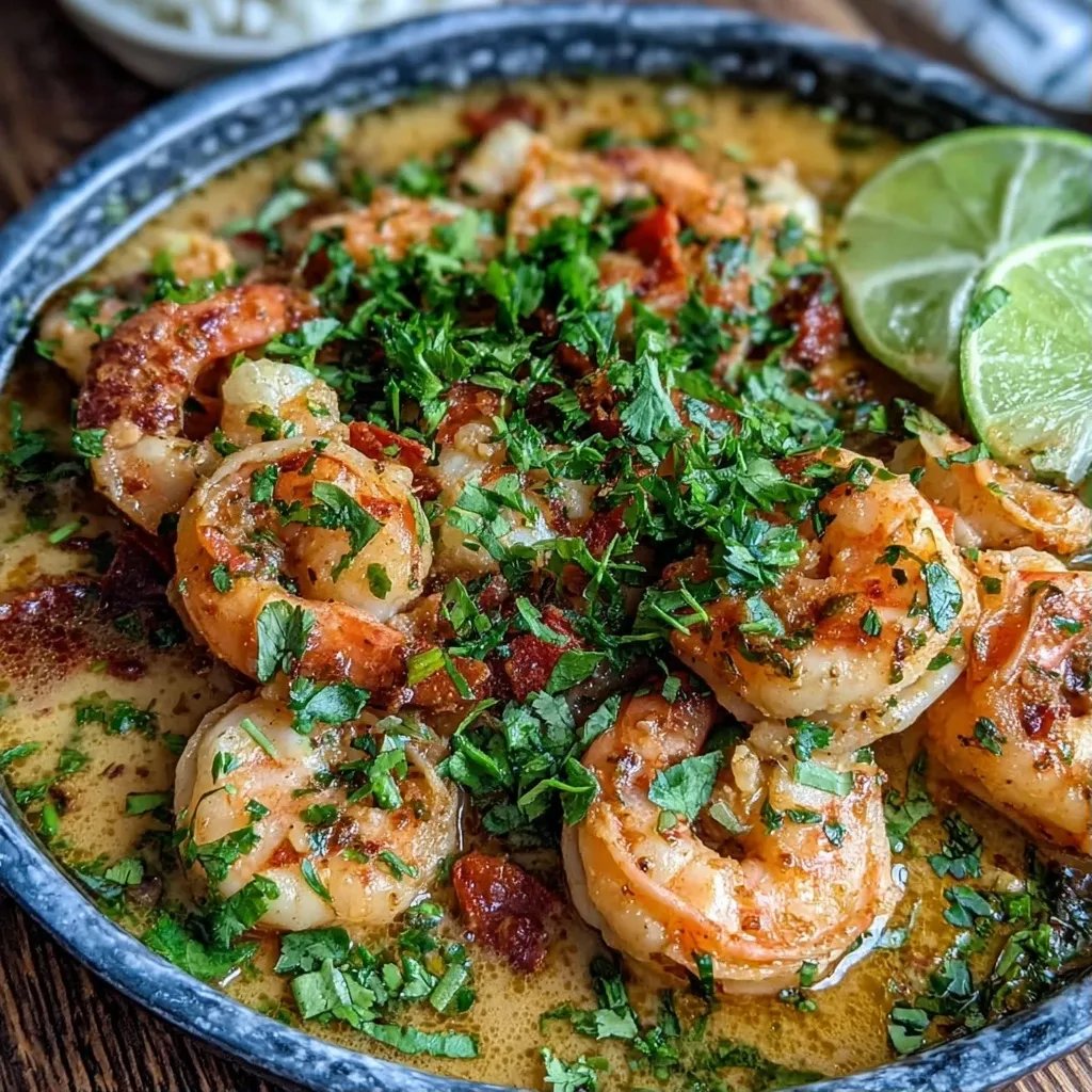 Coconut Curry Shrimp Skillet