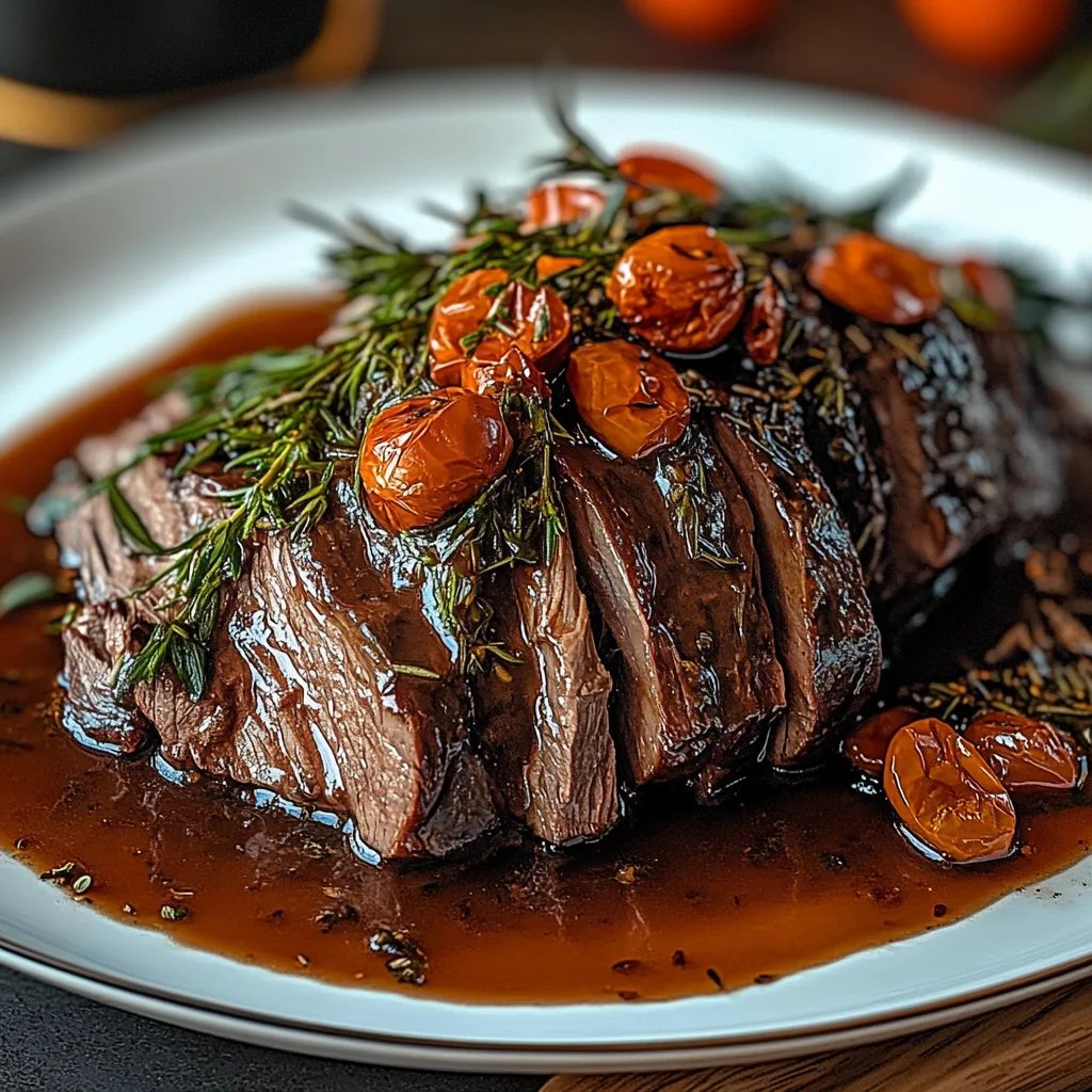Tuscan-Style Slow-Cooked Beef Roast: An Amazing Ultimate Recipe
