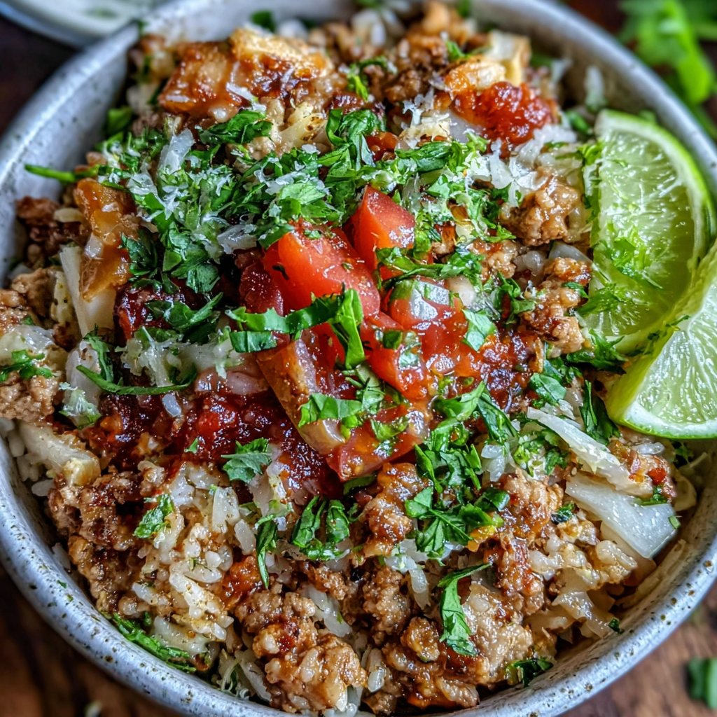 Chicken Keema Protein Bowl