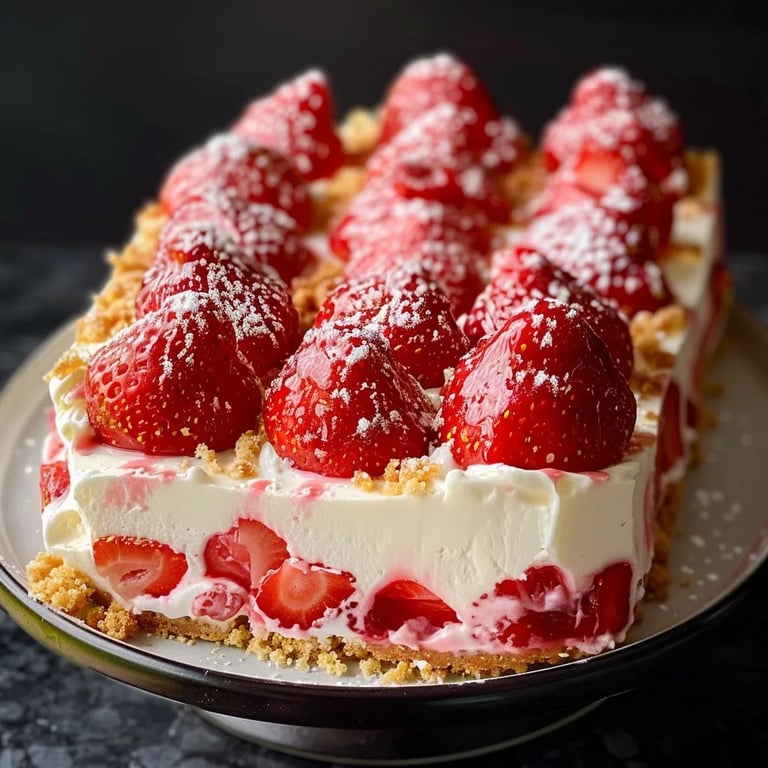 Strawberry Shortcake Cheesecake