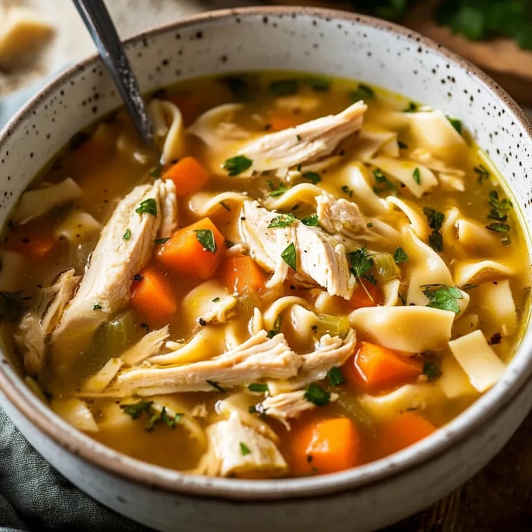 Instant Pot Chicken Noodle Soup