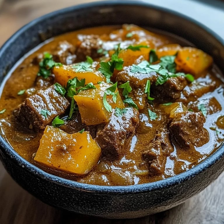 Slow Cooker Beef Curry