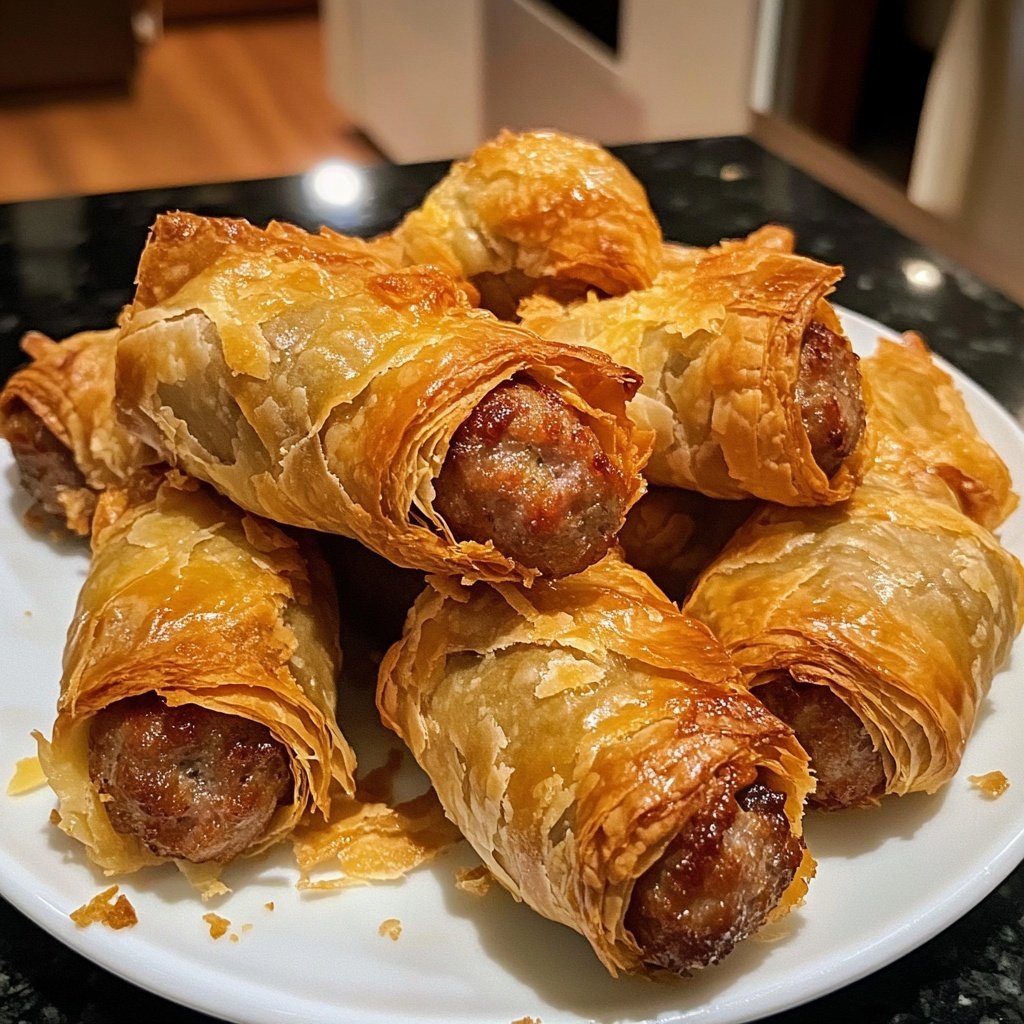 Kilted Sausage Bites