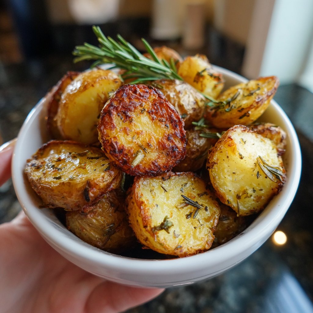 Herbed Tuscan Airfryer Potatoes