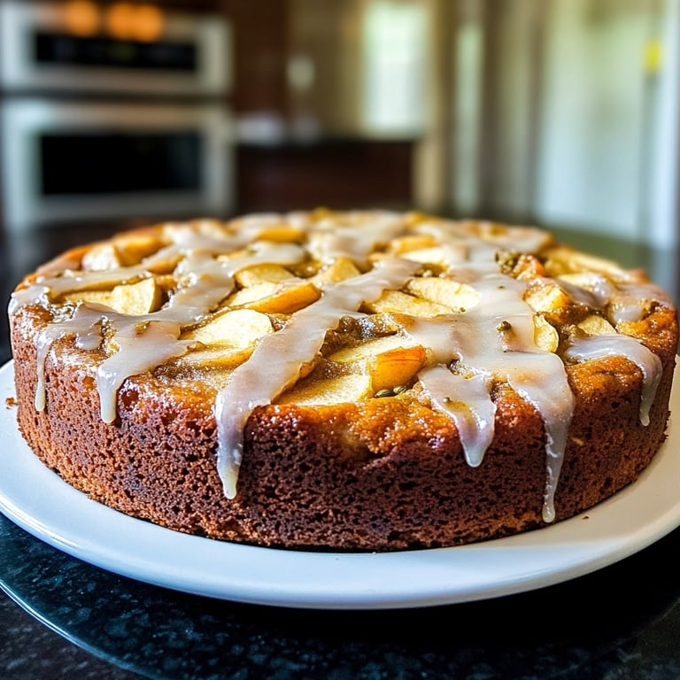 Cardamom Apple Cake