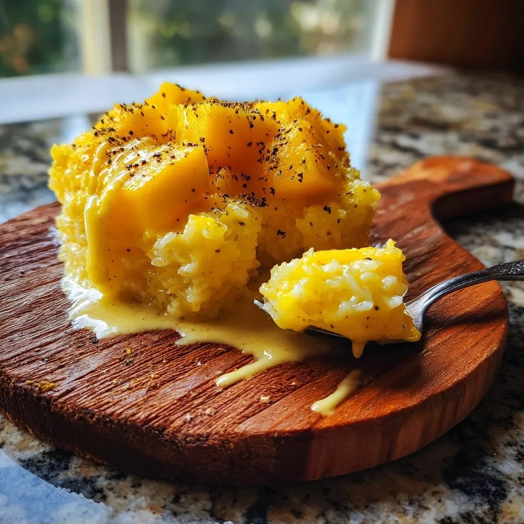 Mango Coconut Sticky Rice