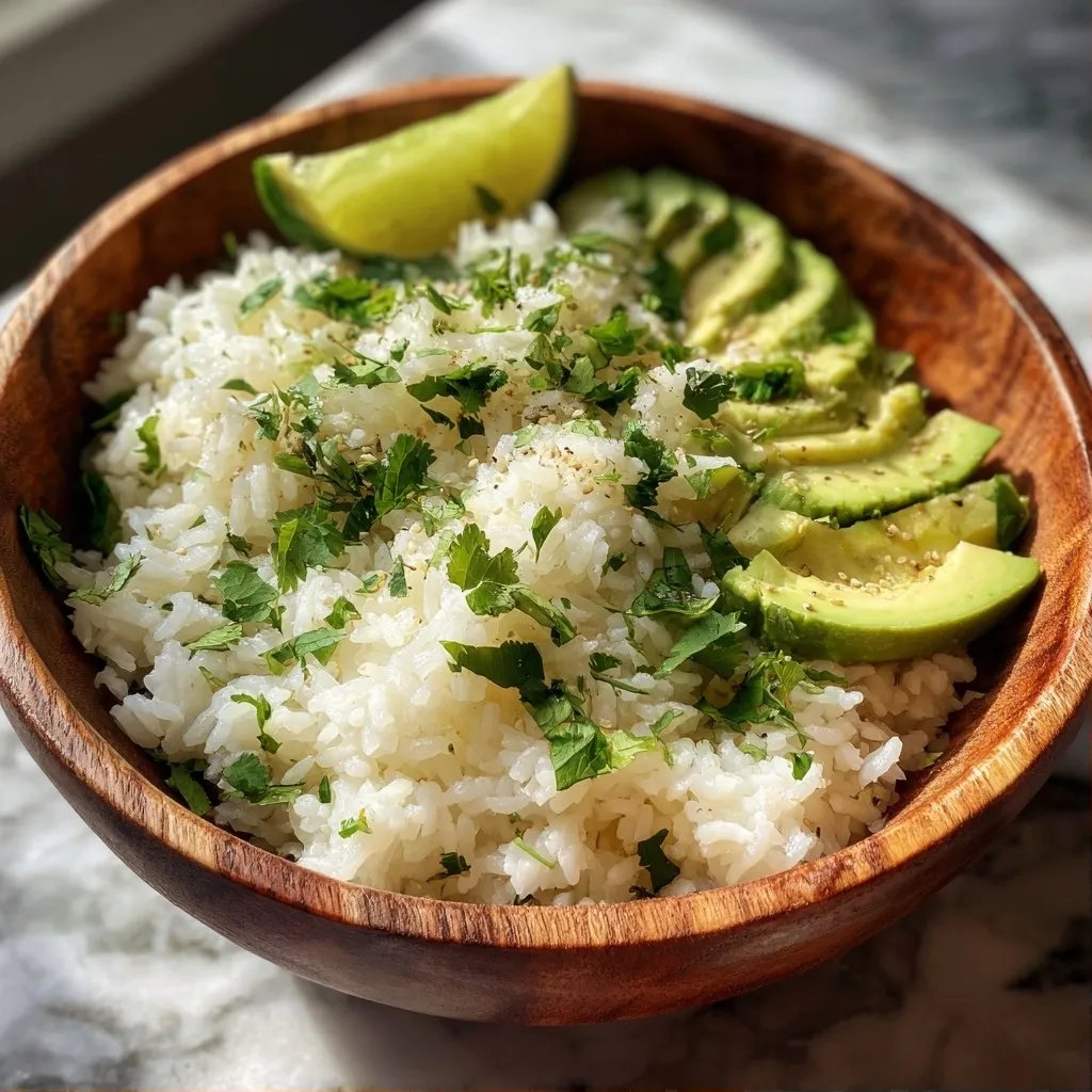 Coconut Lime Rice Bowls
