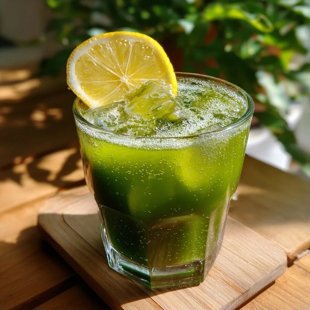 Iced Matcha Lemonade