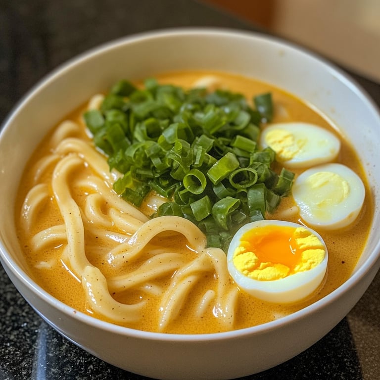 CREAMY MISO UDON SOUP