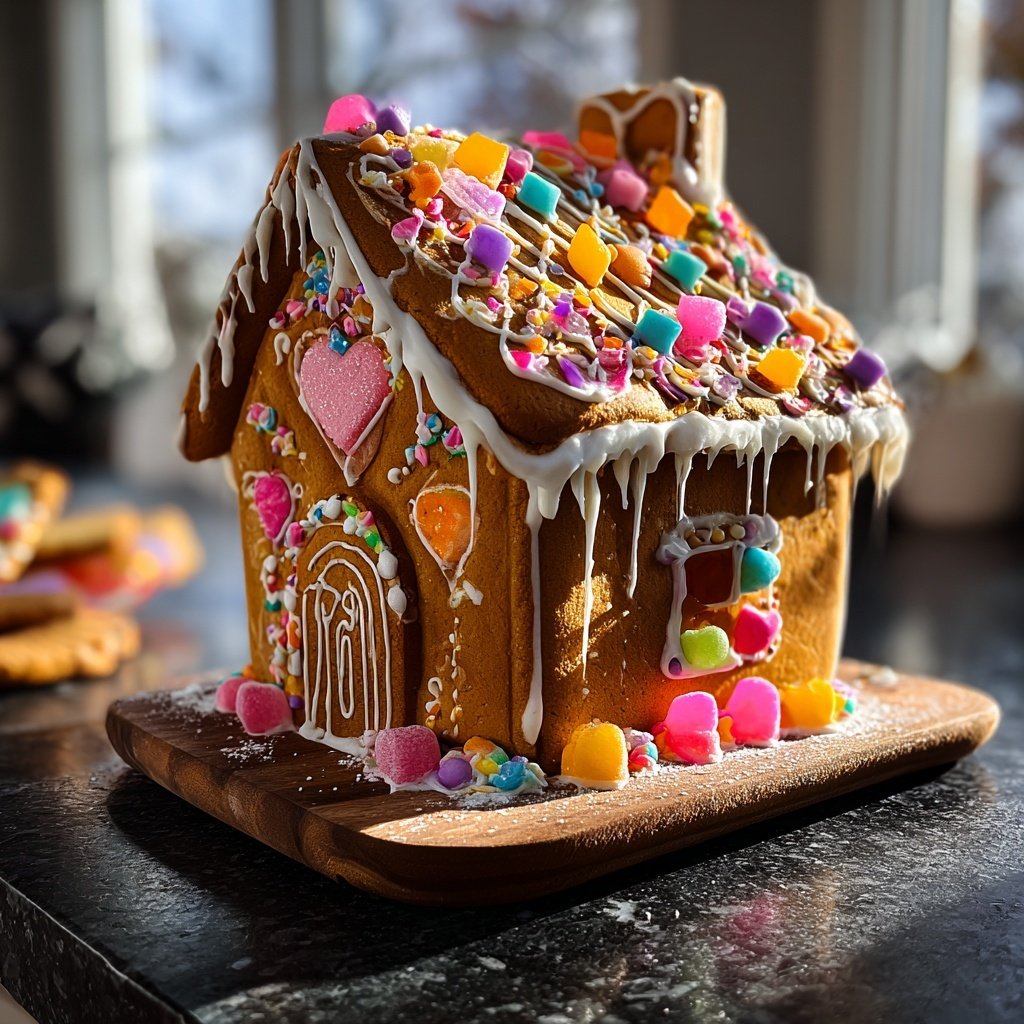 Gingerbread House with Royal Icing