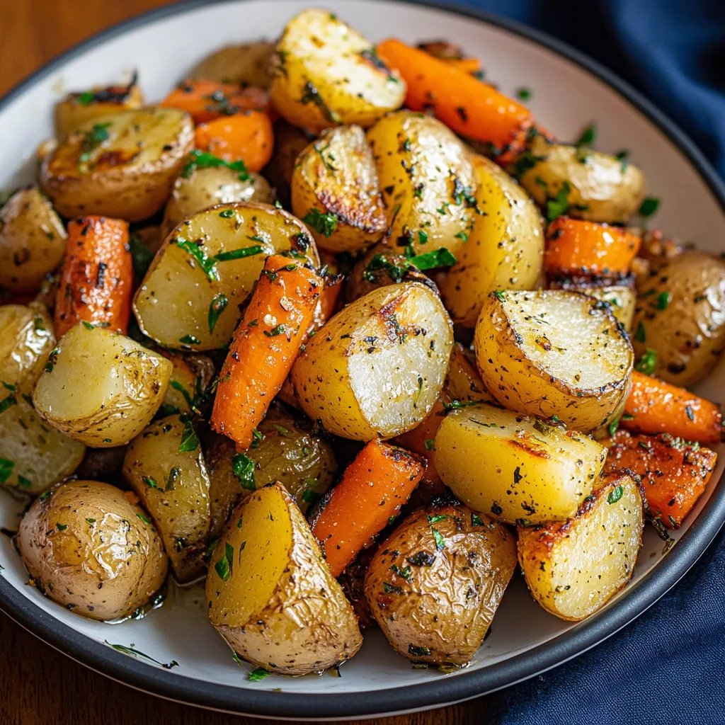 Garlic Herb Roasted Potatoes, Carrots, and Zucchini: An Incredible Ultimate Recipe with 7 Steps