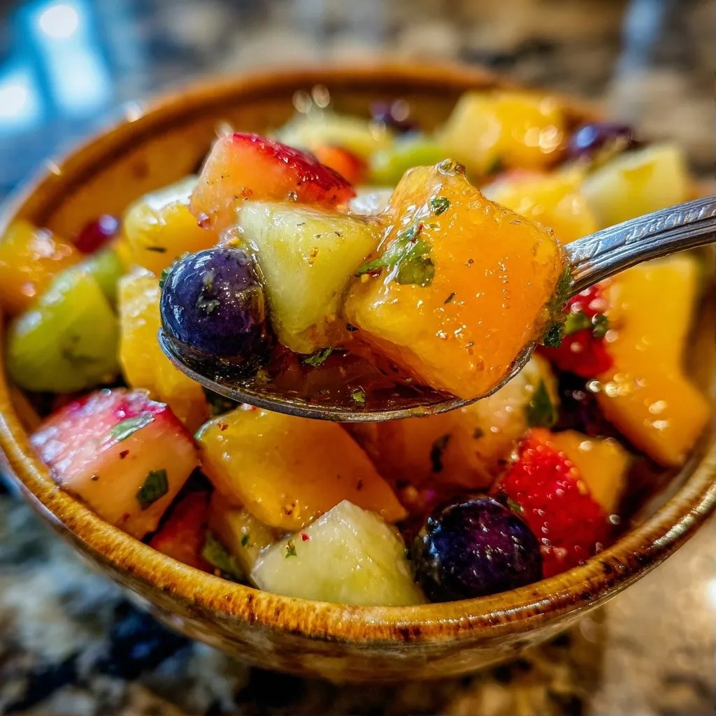 Honey Lime Fruit Salad