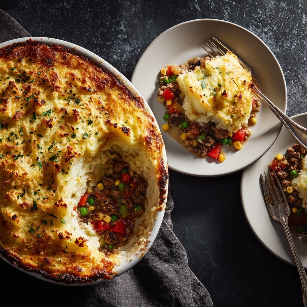 Mediterranean-Inspired Shepherd's Pie