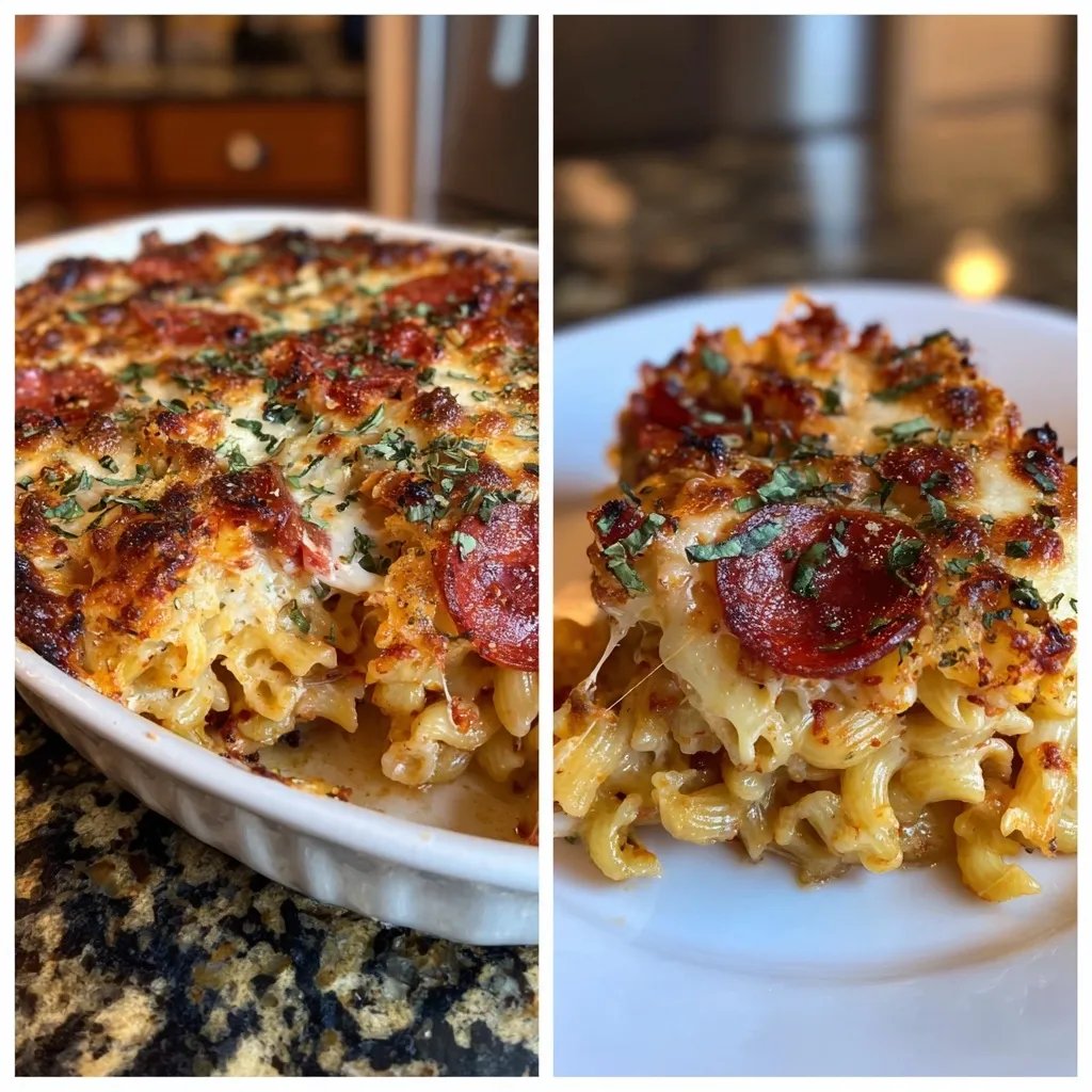 Pizza Pasta Bake