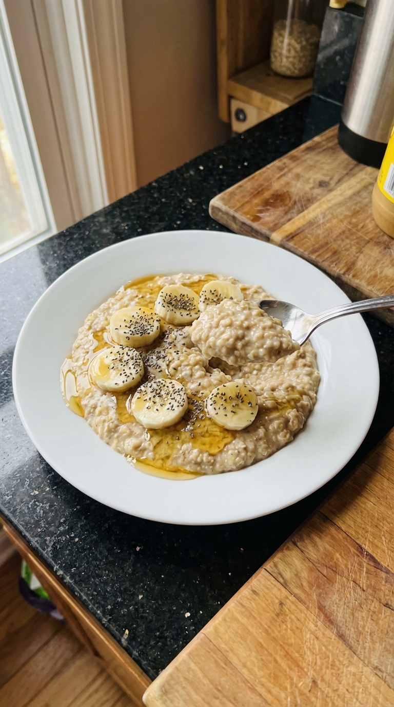 High-Protein Honey Oats