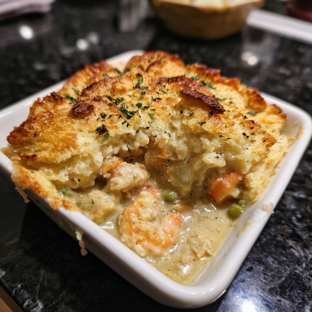 Fish Pie with Creamy Seafood Filling