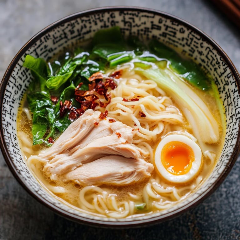 Chinese Chicken Noodle Soup