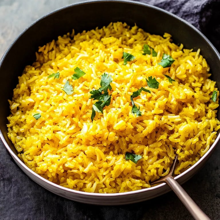 Garlic Turmeric Rice