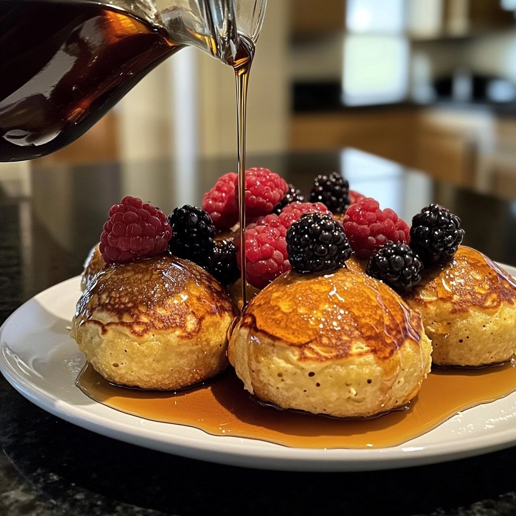 Easy Breakfast Pancake Poppers