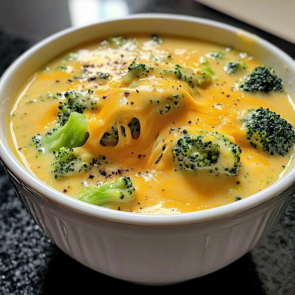 Comfort Broccoli Cheddar Soup​