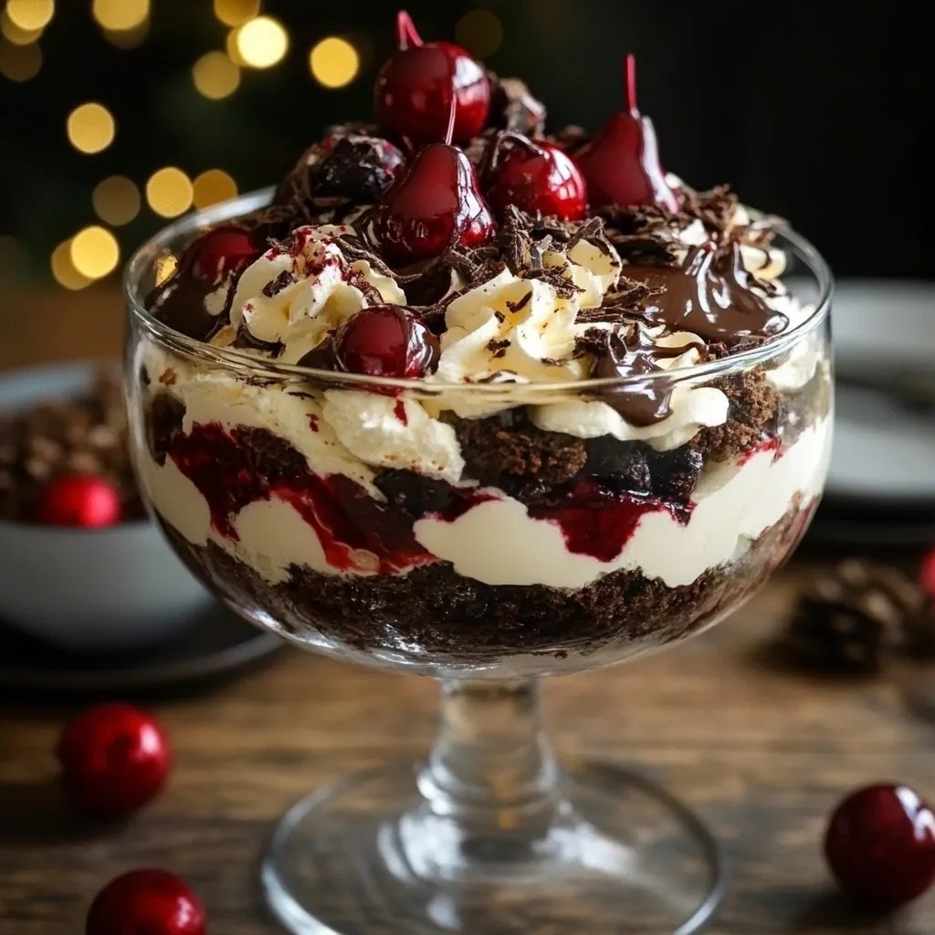 Black Forest Trifle for Christmas: An Amazing Ultimate Recipe