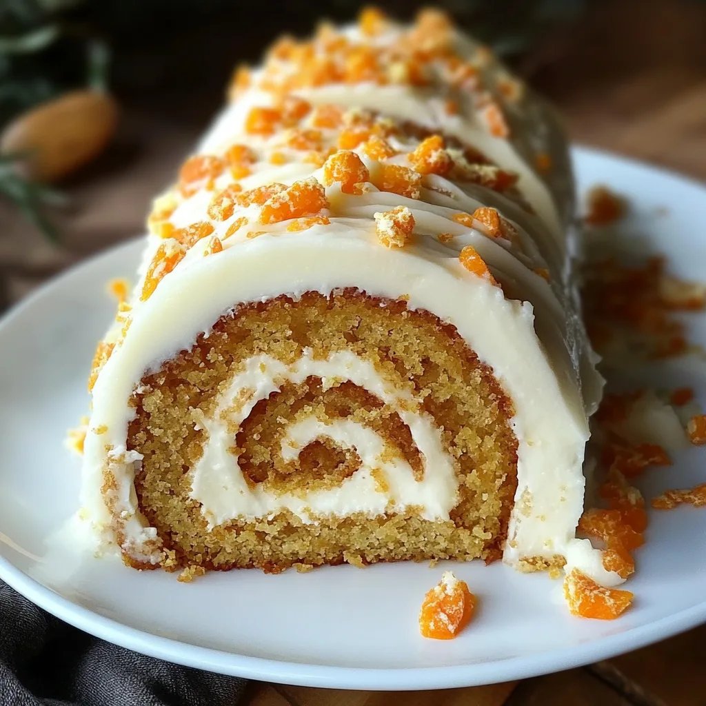 Carrot Cake Roll with Cream Cheese Frosting Filling: An Incredible Ultimate Recipe