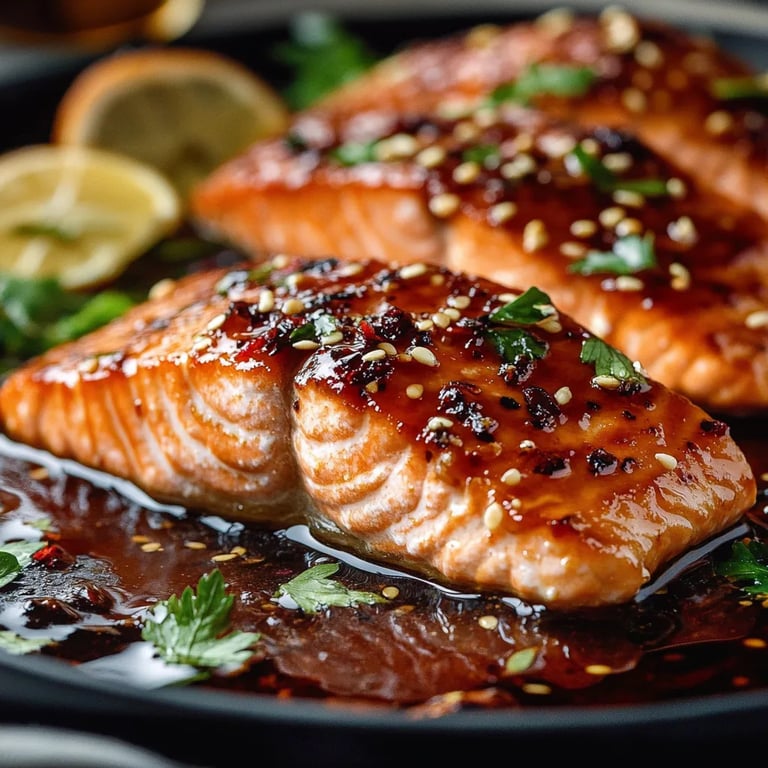 Easy Honey Glazed Salmon: Sweet & Savory Delight