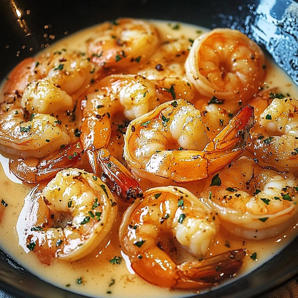 Easy Creamy Garlic Shrimp Ready in 15 Minutes: An Amazing Ultimate Recipe