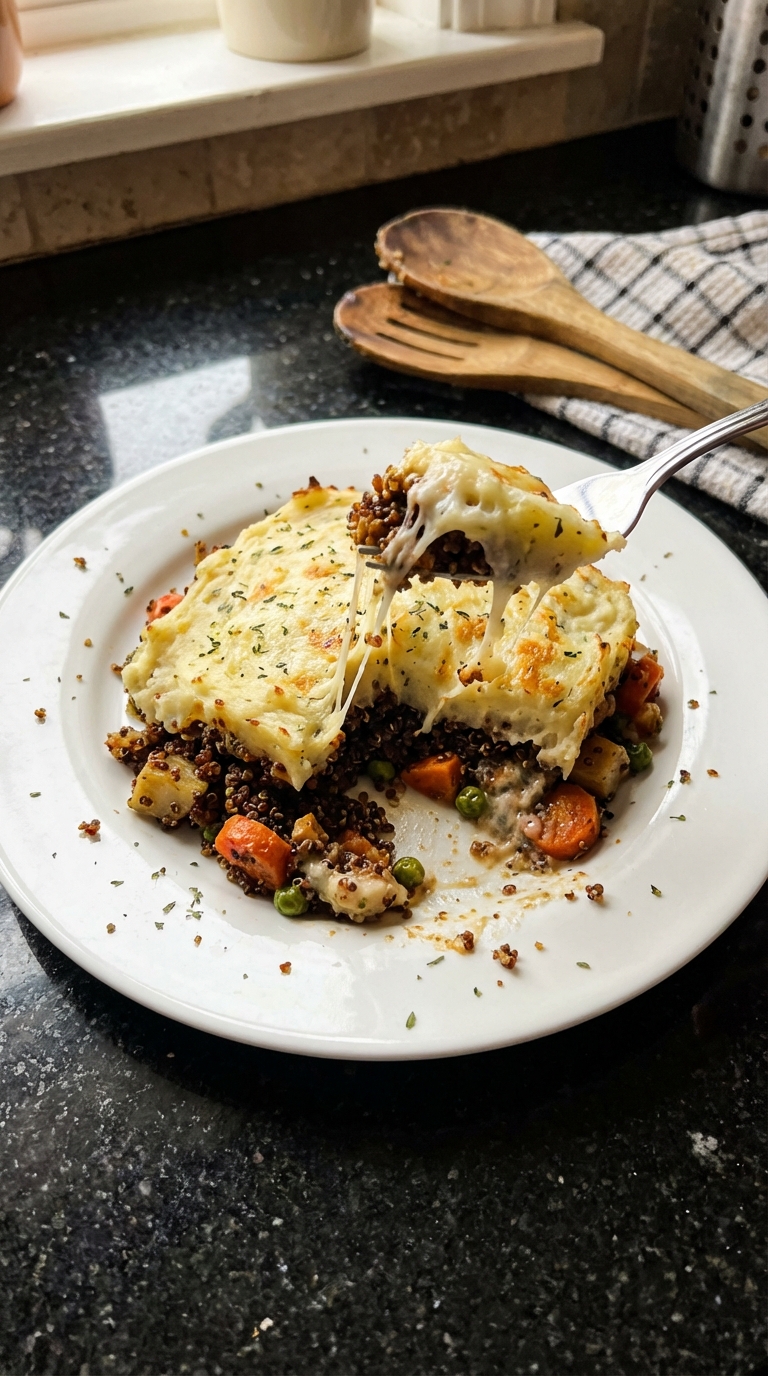 Savory Quinoa Shepherd's Pie