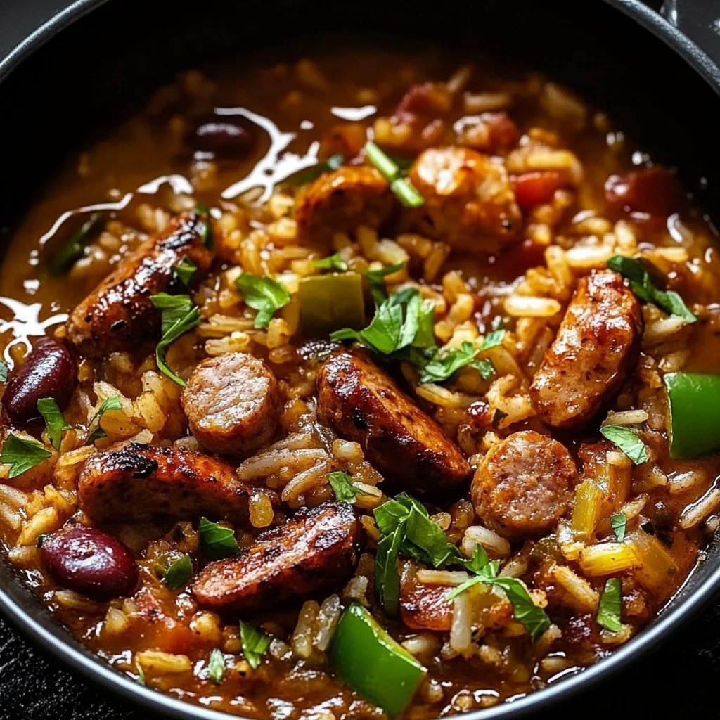 One-Pan Cajun Chicken Sausage & Rice: An Incredible Ultimate Recipe