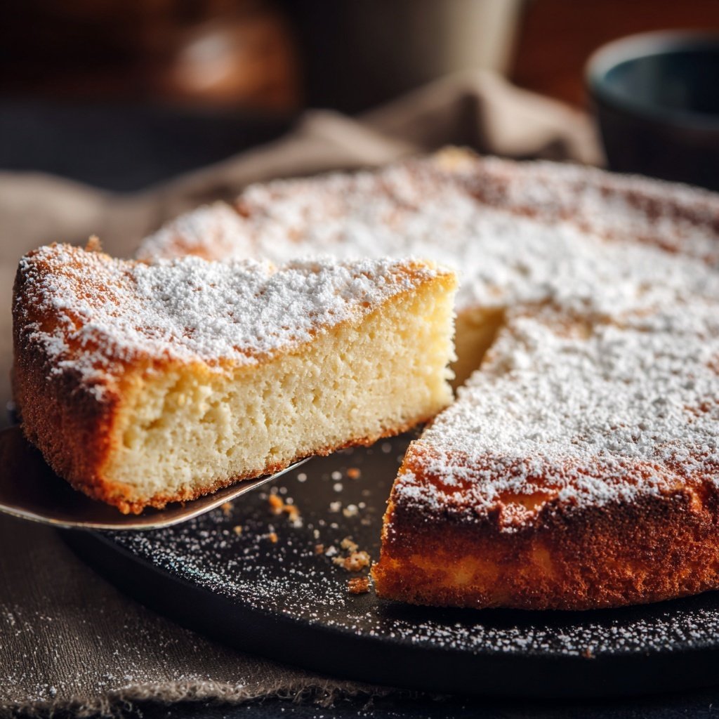 Vanilla Bean Pudding Cake