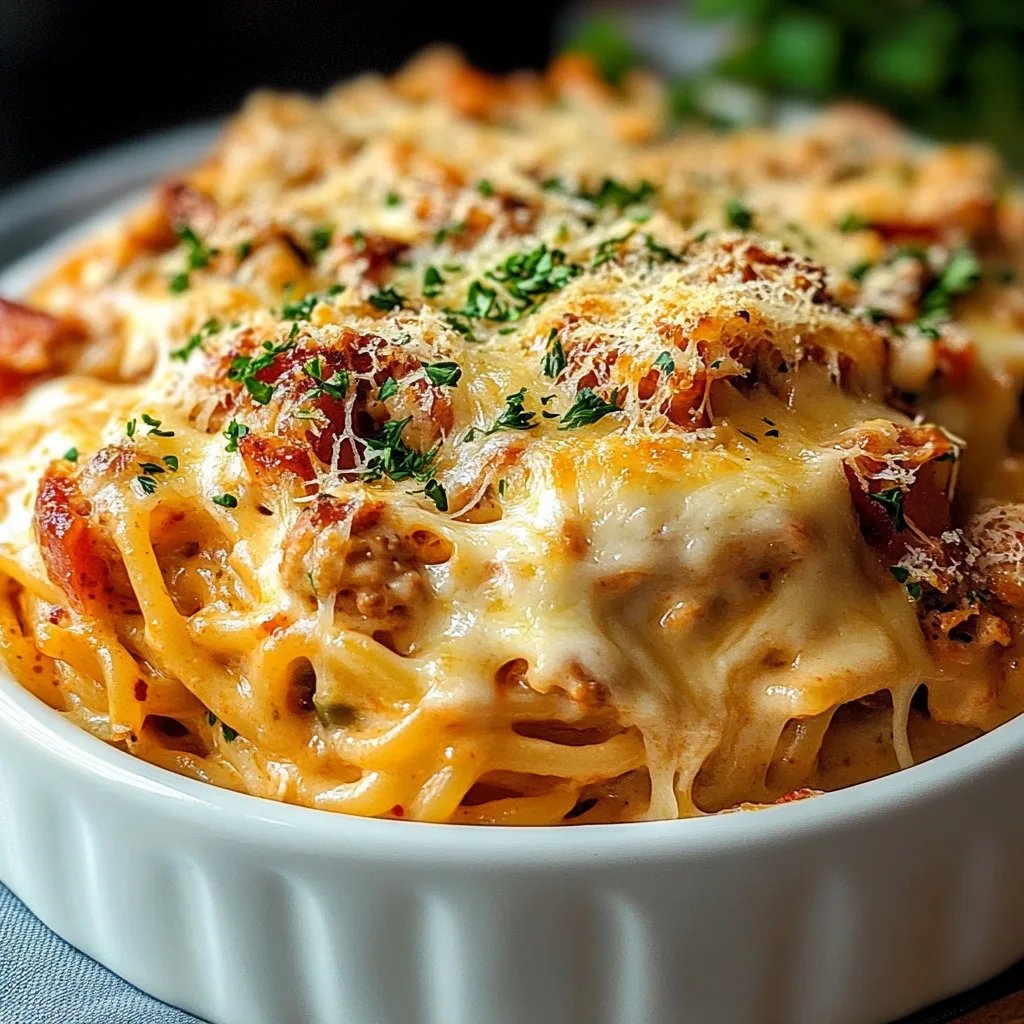 Irresistible Spicy Southern Chicken Spaghetti Casserole: An Amazing Ultimate Recipe