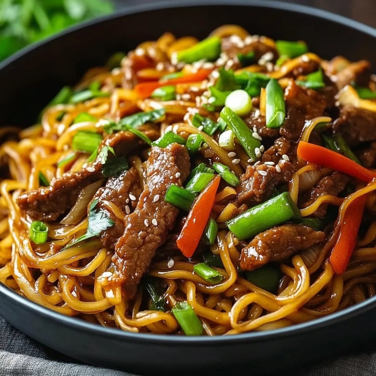 Easy 30-Minute Beef Stir Fry with Noodles