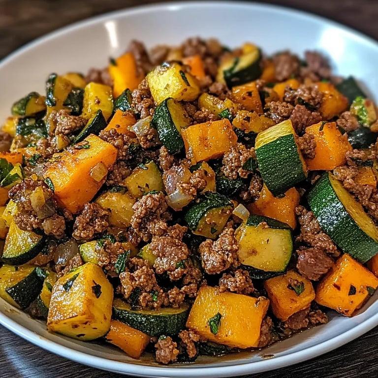 Ground Beef Zucchini Sweet Potato Skillet: An Incredible Ultimate Recipe