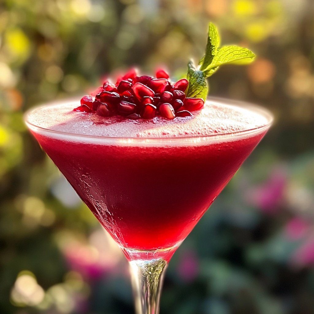 Pomegranate Martini Alcohol-Free