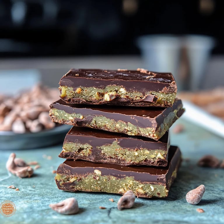 Homemade Dubai Chocolate Bars