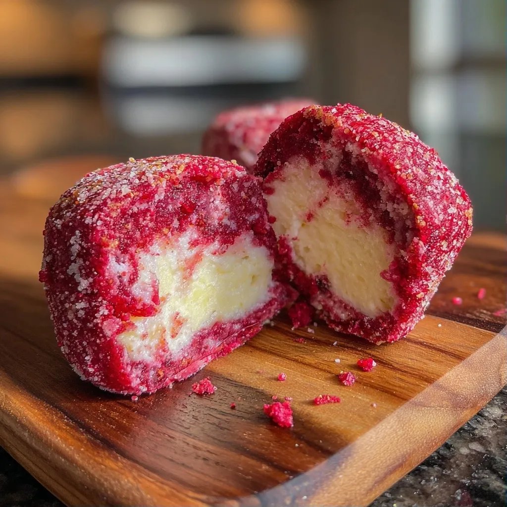 Frozen Raspberry Lemon Bites