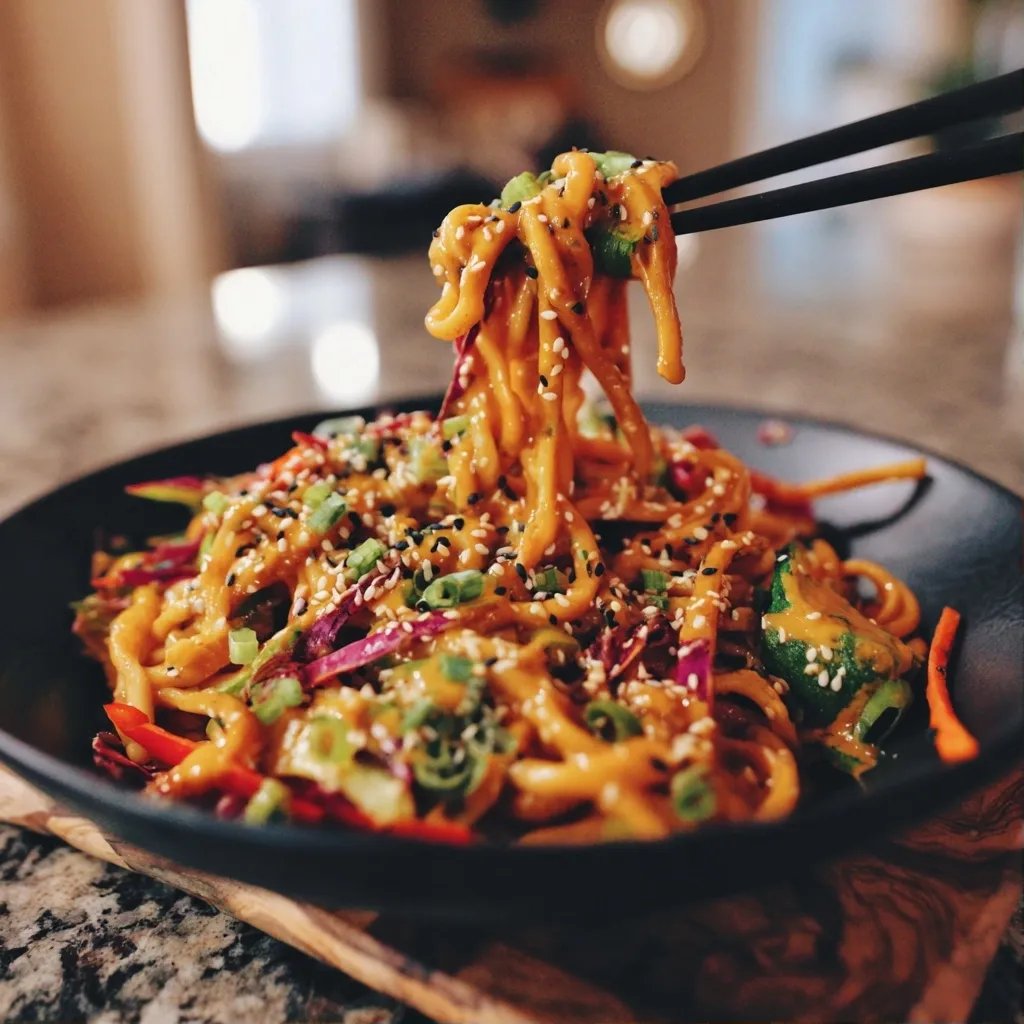 Chilled Sesame Tofu Noodles