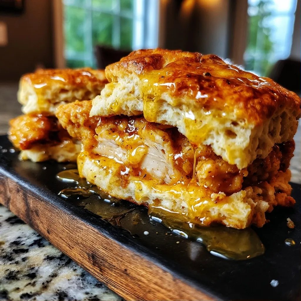 Honey Butter Chicken Biscuit
