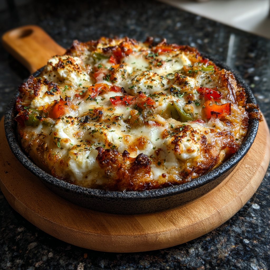 Cottage Cheese Pizza Bowl