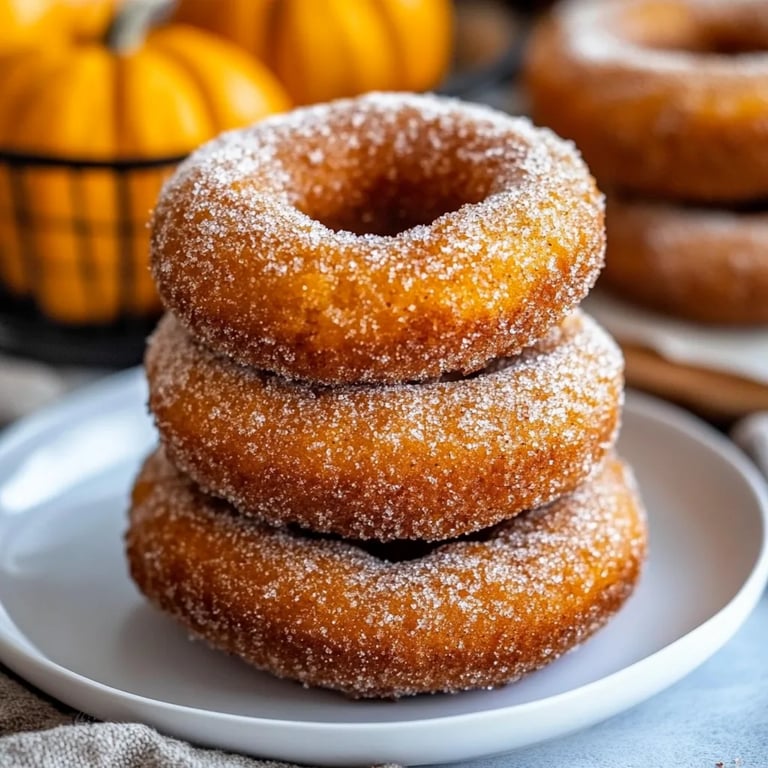Easy Baked Pumpkin Donuts