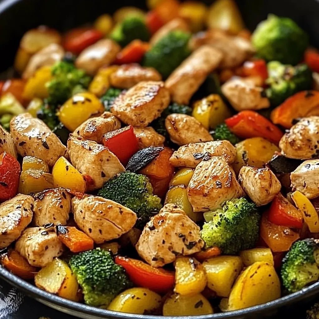 Healthy Chicken and Vegetable Skillet: An Incredible Ultimate Recipe
