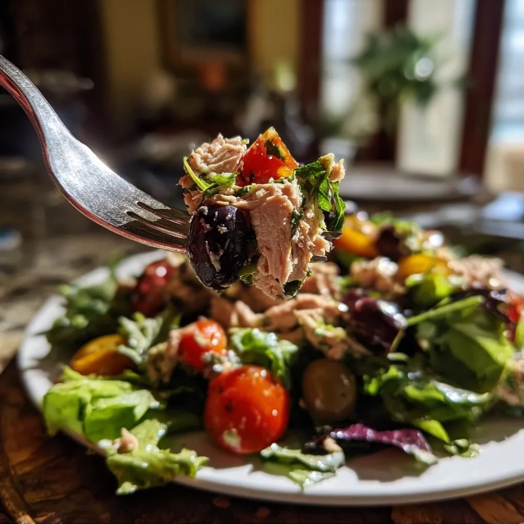 Mediterranean Tuna Salad