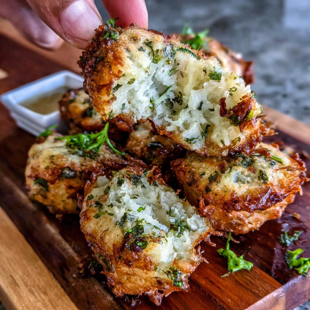 Savory Dandelion Fritters
